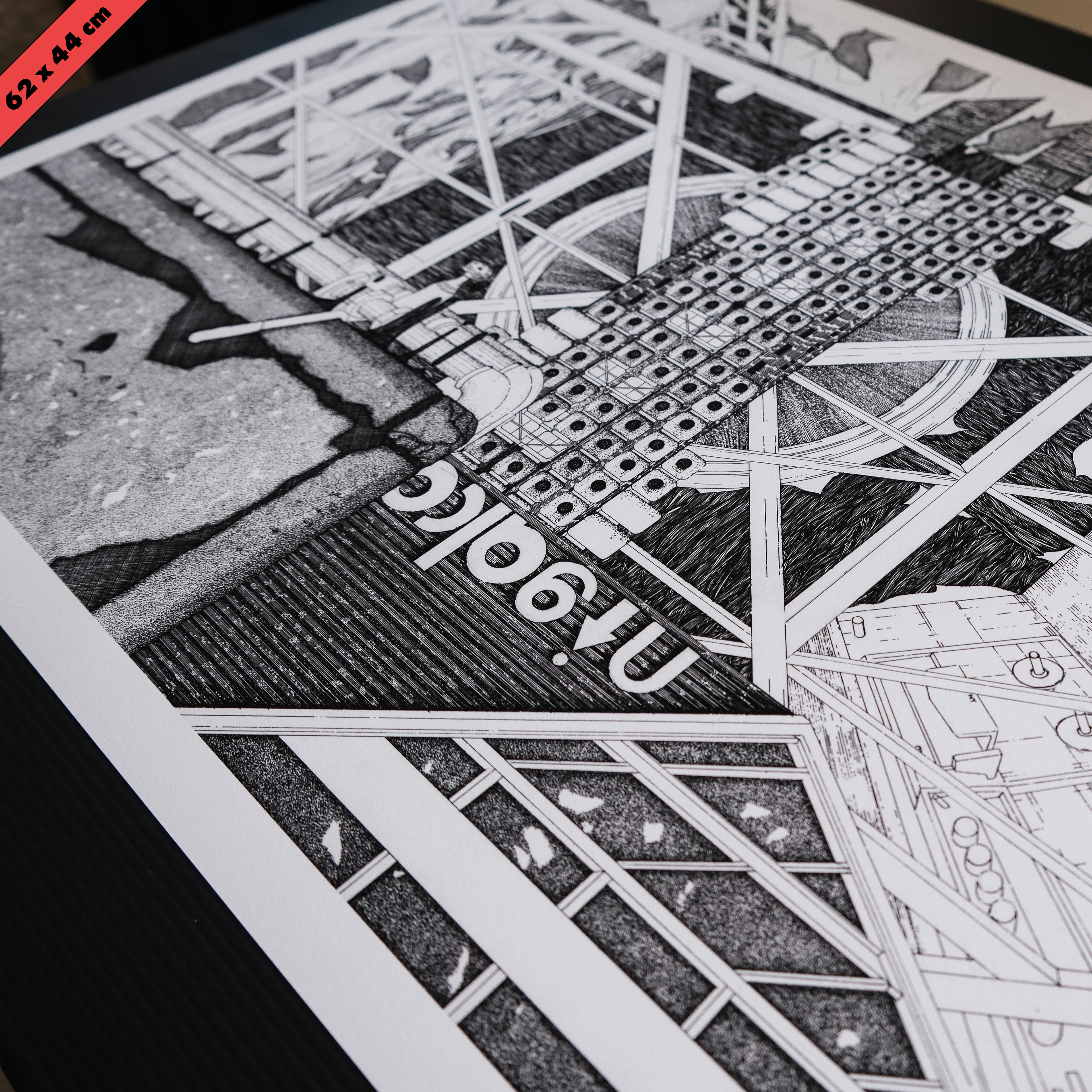 Nakagin Capsule Tower: Running Out of Time! - Limited Edition Fine Art Print
