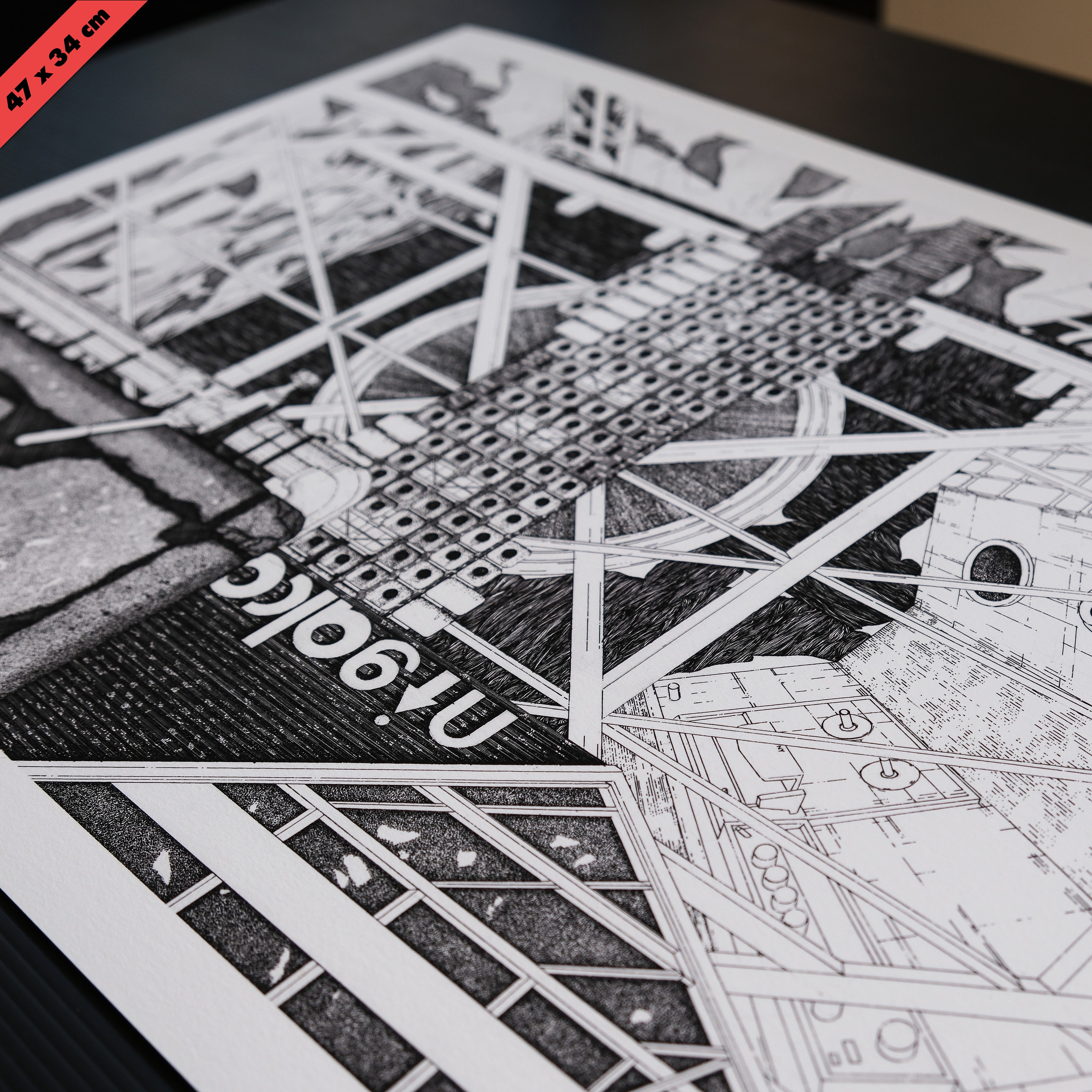 Nakagin Capsule Tower: Running Out of Time! - Limited Edition Fine Art Print